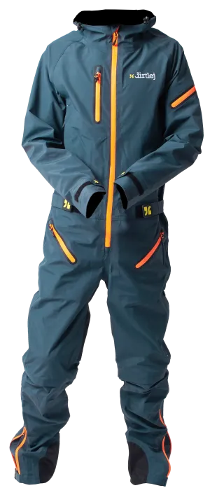 Dirtlej Dirtsuit Core Edition Steel blue/Orange