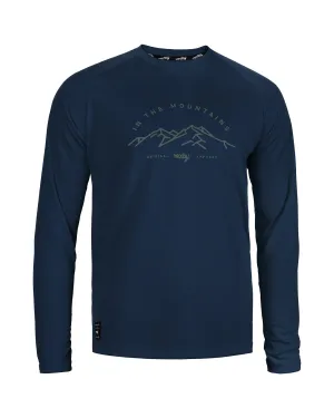 Rocday pánský dres s dlouhým rukávem Mount, Navy
