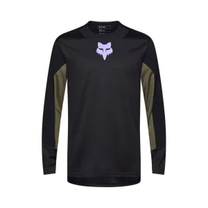 Fox pánský dres s dlouhým rukávem Defend Ls Jersey Park, Black