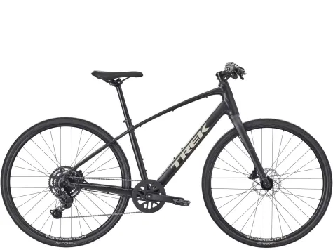 Trek kolo FX 2 Stepover Gen 4 Carbon tmavě šedé