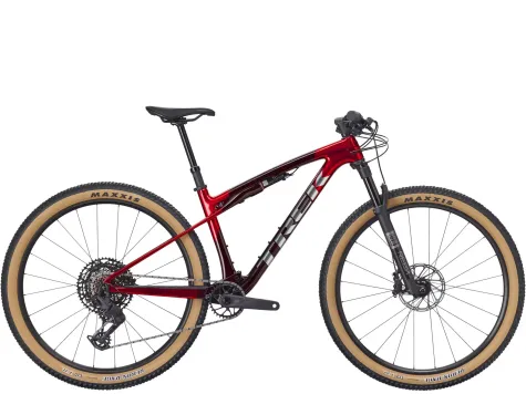 Trek celoodpružené horské kolo Supercaliber SL 9.6 Gen 2 červeno-karbonové