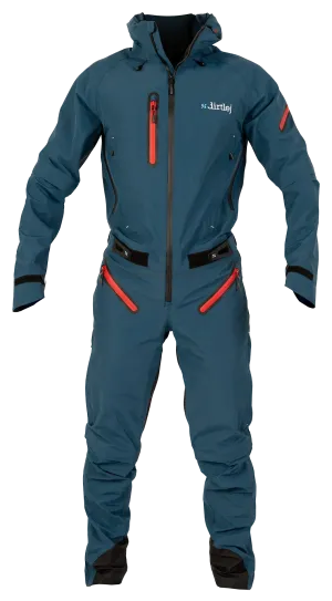 Dirtlej kombinéza Dirtsuit SFD Edition v.4 Greenblue / Cherry