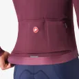 Castelli pánský cyklistický termo dres Espresso Deep Bordeaux