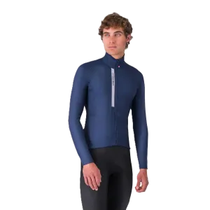 Castelli pánský termo dres, Entrata, Belgian Blue/Silver Gray