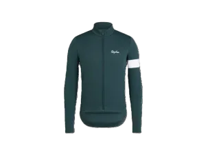 Rapha Core pánská zimní cyklistická bunda Forest Green