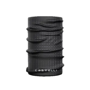 Castelli nákrčník Como, Black/Silver Gray