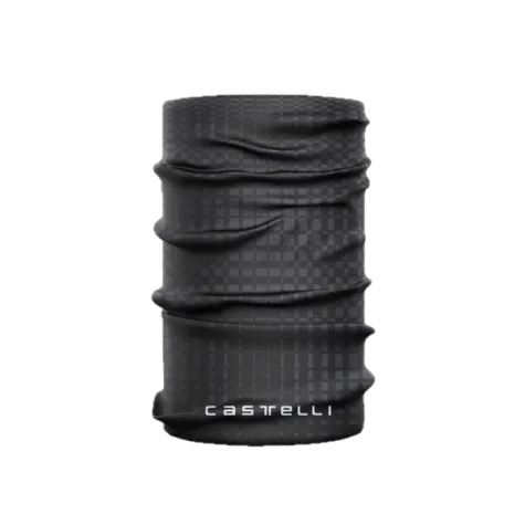 Castelli nákrčník Como Black Silver Gray