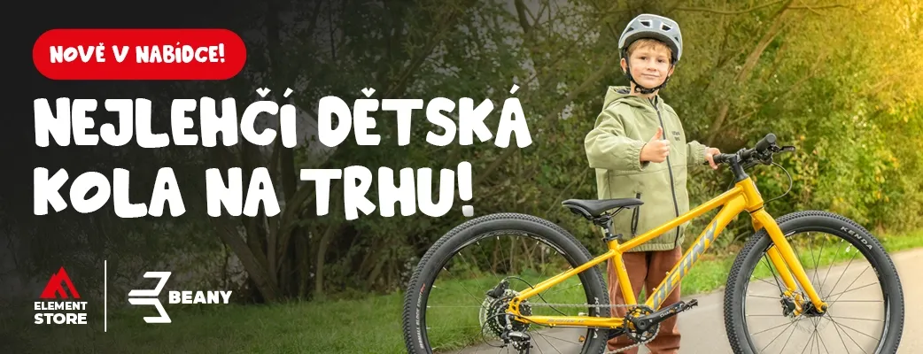 Dětská kola Beany nově v ElementStore