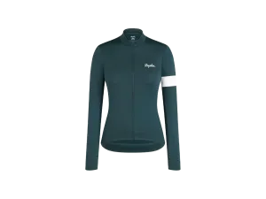 Rapha dámský cyklistický termodres s dlouhým rukávem Core Forest Green