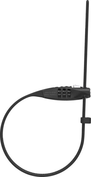 Abus navíjecí zámek Combiflex TravelGuard BK