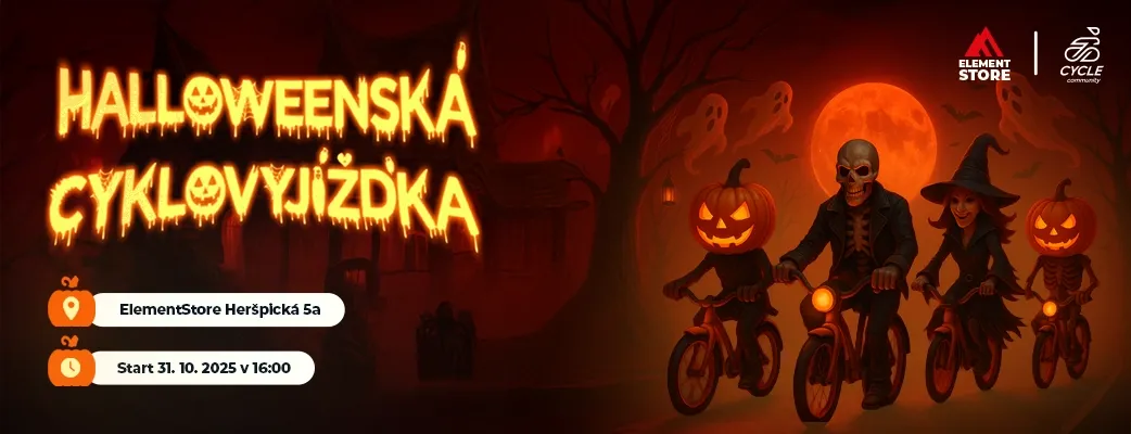 Halloweenská vyjížďka