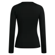 Rapha dámské spodní cyklistické tričko s dlouhým rukávem Merino černé