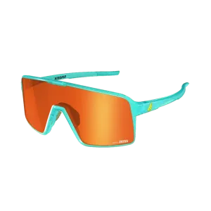 Melon Kingpin - Turquoise Gloss / Neon Yellow / Red Chrome