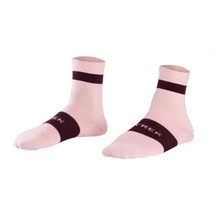 Závodní cyklistické ponožky Trek Quarter Blush