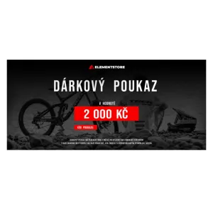 Dárkový poukaz v hodnotě 2000 Kč