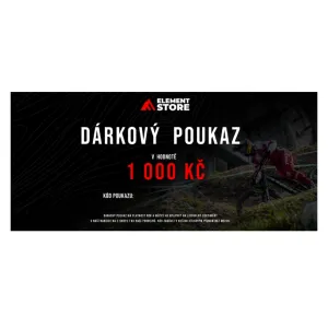 Element Store dárkový poukaz 1000 Kč černé