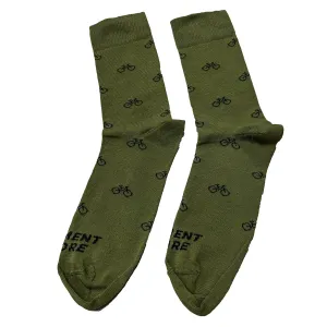 ElementStore ponožky Kola zelené