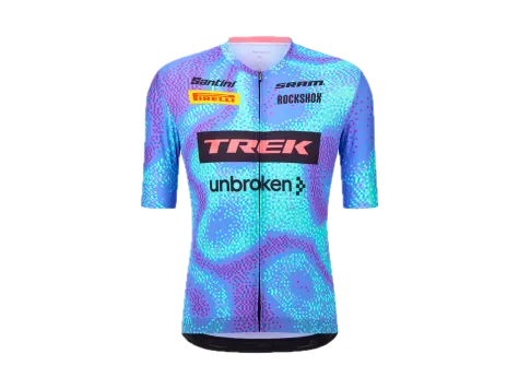 Trek cyklistický dres Unbroken světle modrá