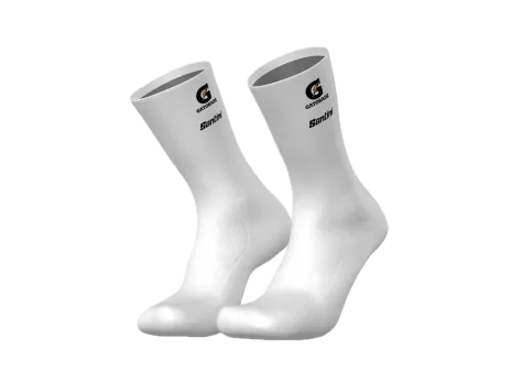 Santini cyklistické ponožky bílé