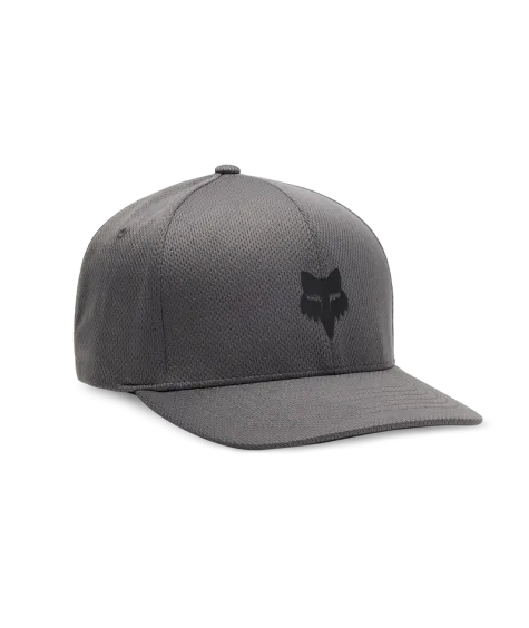 Fox kšiltovka Head Tech Flexfit Steel Grey