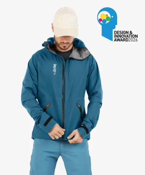 ElementStore - Dirtlej cyklistická unisex bunda Weathershield Waterproof, Sapphire Blue