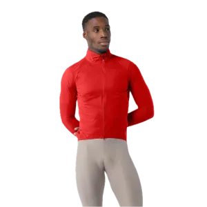 Castelli-pánská-cyklistická-bunda-Transition-Air-Rich-Red-1